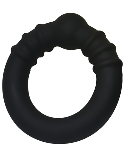 Cockring avec boule Steel Core M 35 mm Noir