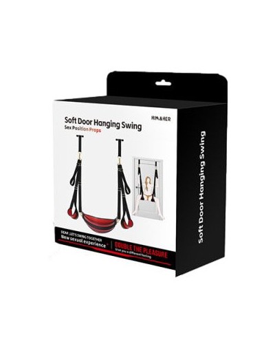 Balançoire Sm pour porte Swing Door Noir-Rouge