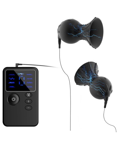 Kit Suce tétons Électro Shock Nipples avec Contrôleur