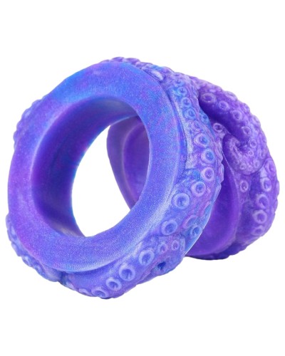 Lot de 4 Cockrings Oktopus Violets