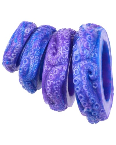 Lot de 4 Cockrings Oktopus Violets