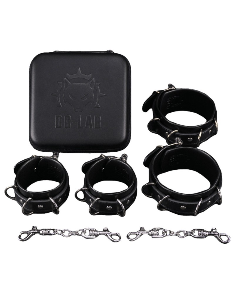 Kit Menottes Électro Dungeon Hunter Noires
