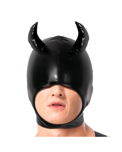 Masque avec cornes Sexy Devil Noir