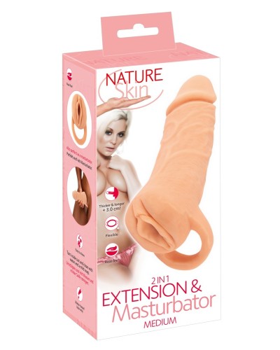 Masturbateur gaine à pénis Trustydick M 16 x 5cm