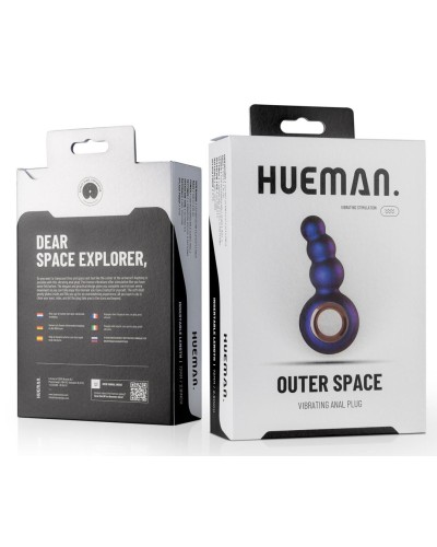 Plug Vibrant Outer Space Hueman 7.2 x 3.5cm pas cher