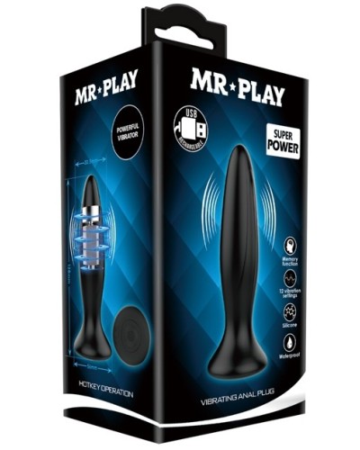 Plug vibrant Vibes Mr Play 10 x 3cm pas cher