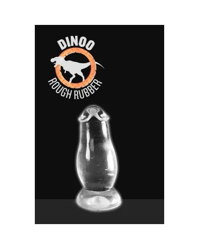 Plug XXL Dinoo Gypos 17 x 8.7 cm Clear pas cher