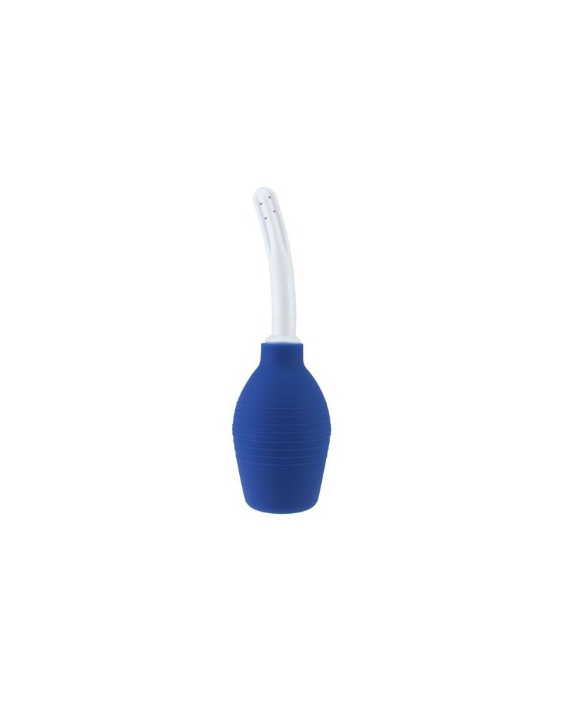 Poire de lavement Douche Anale Bleue 2 - Insertion 12 x 2cm pas cher