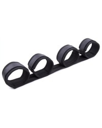 Barre avec Menottes Spreader Nylon noir pas cher