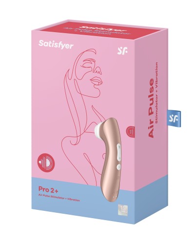 Satisfyer Pro 2 Vibration - Bronze pas cher