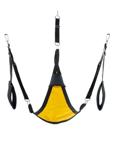 Sling en tissu Triangle - Set complet Jaune pas cher