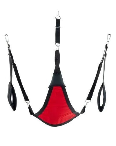 Sling en tissu Triangle - Set complet Rouge pas cher