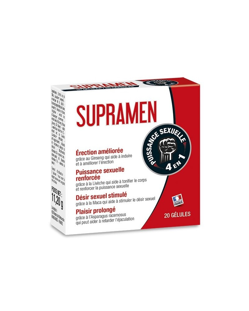 Stimulant Supramen 20 gElules pas cher