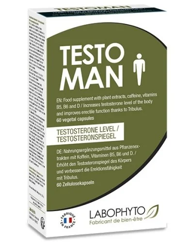 Stimulant TestoMan 60 gElules pas cher