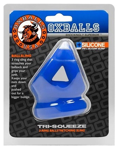 Tri Squeeze Ballstretcher Oxballs Bleu pas cher
