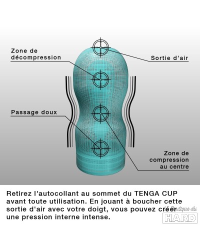 TENGA Deep Throat Cool Cup pas cher