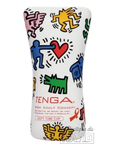 Tenga Soft Tube Cup by Keith Haring pas cher