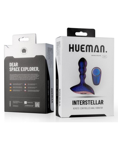 Stimulateur de prostate vibrant Interstellar Hueman 8.5 x 3cm pas cher