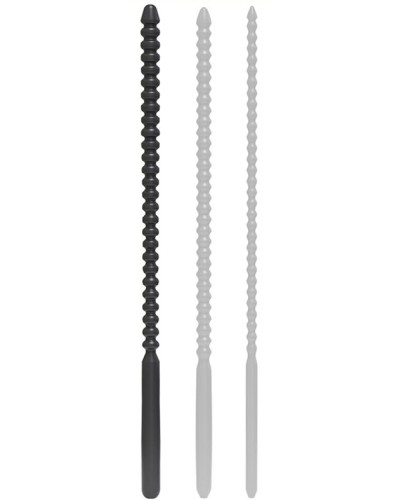 Tige Uretre silicone Thread L 17cm - Diametre 9mm pas cher