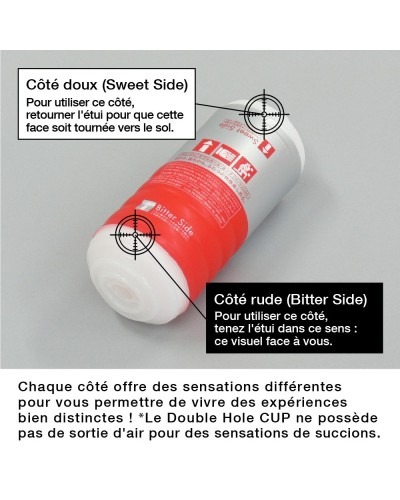 Tenga Double Hole Cup Ultra Size pas cher