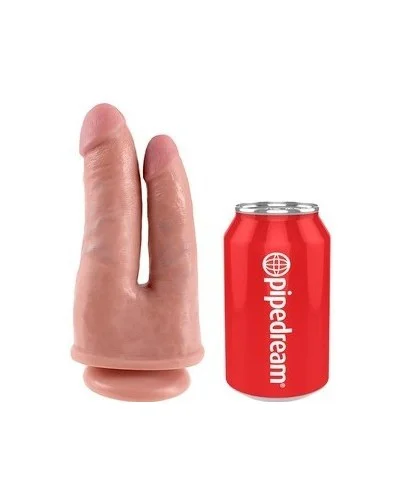 King Cock Double gode Penetrator 14 x 4cm pas cher