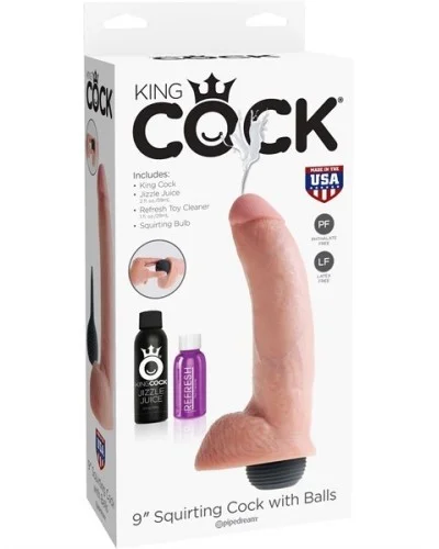 King Cock Gode Squirty 18 x 5 cm pas cher