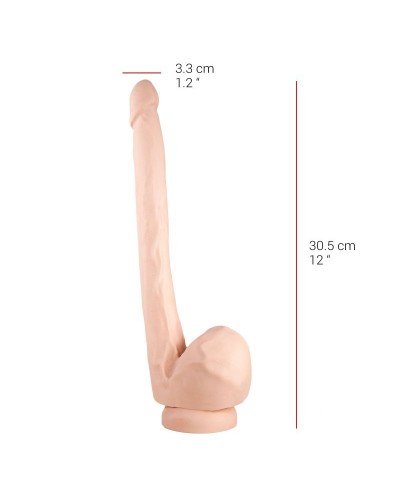 Gode XXL Dildorama 24 x 3.3 cm Flesh pas cher