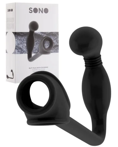 Butt Plug with Ballstretcher pas cher