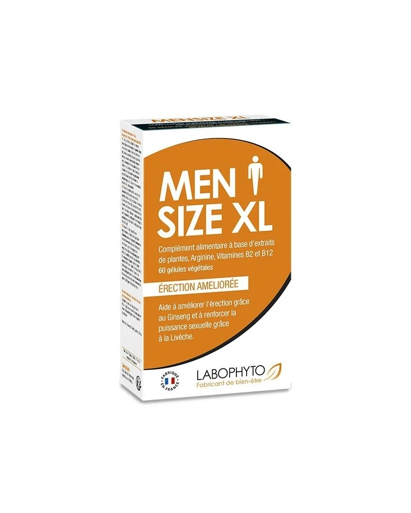 Stimulant Erection Men Size XL 60 gElules pas cher