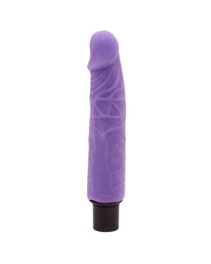 Gode Vibrant Realistic Cock 17.5 x 4 cm Violet pas cher