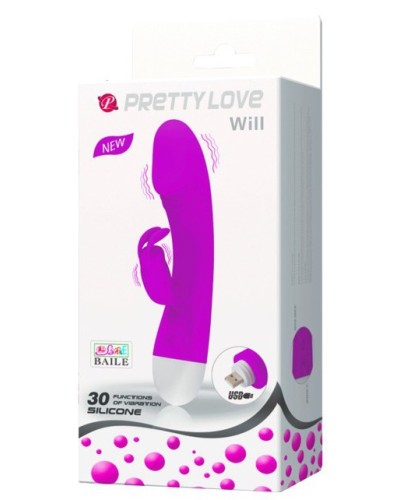 Vibro Rabbit Will Pretty Love pas cher