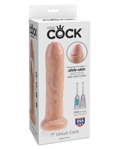 Gode UNCUT KingCock 18 x 4.5 cm pas cher