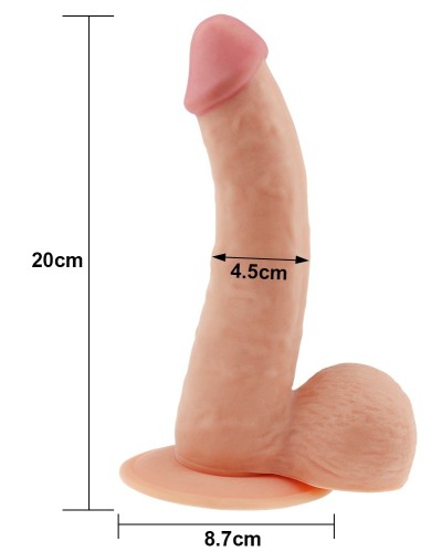 Dildo Soft Dude Chair 17 x 4.5cm pas cher