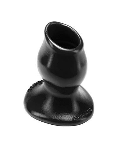 Plug Tunnel Pig-Hole noir Small - 7 x 4.5 cm pas cher