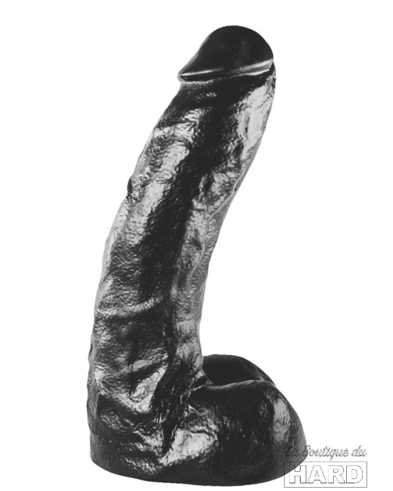 All Black Dildo XXL 25.5 x 6.5 cm pas cher