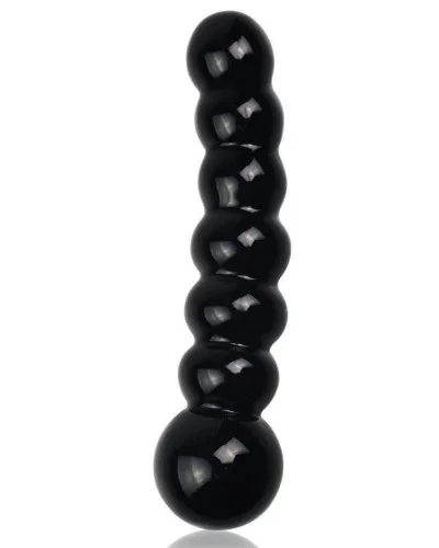 Gode en verre ROMANCE Beads 12 x 3.1 cm pas cher