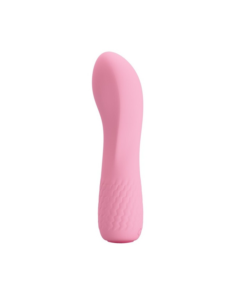 Vibro Alice Curve 12 x 3 cm Rose pas cher