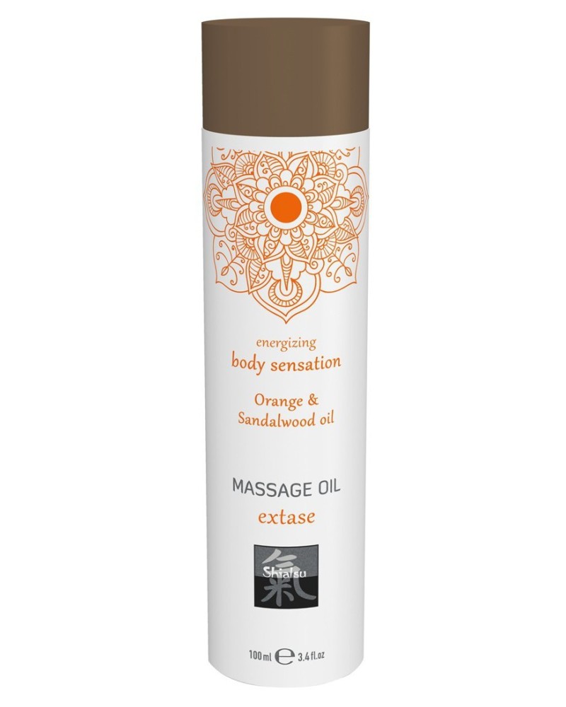 Huile de massage Extase Orange 100mL pas cher