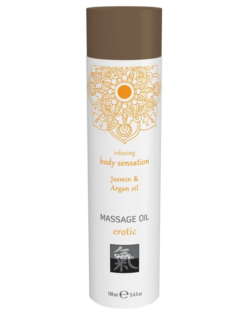 Huile de massage Erotic Jasmin et Argan 100mL pas cher