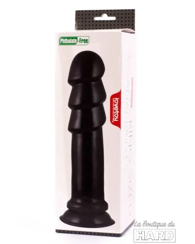 Anal Ripples Gode XXL 26 x 6.5 cm Noir pas cher