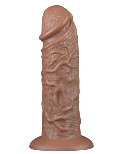 Gode Chubby Dildo 23 x 6.5 cm Marron pas cher