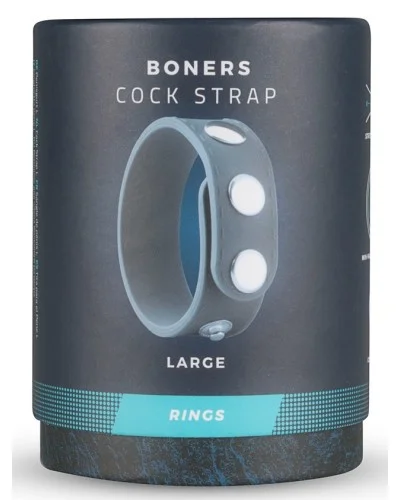 Cockring ajustable Boners Silicone pas cher