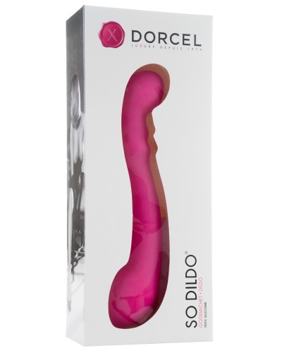 Godemichet rEversible Point G So Dildo Magenta 22.5 x 4.8 cm pas cher