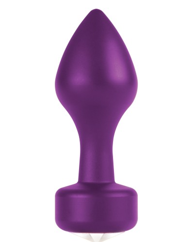 Plug Bijou anal Alu Elegant 6 x 3 cm Violet pas cher