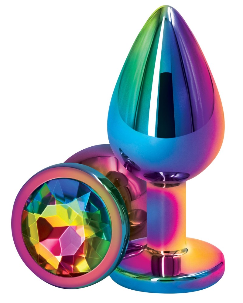 Bijou anal Rear Rainbow M 7 x 3.5cm pas cher