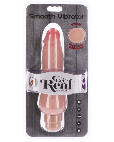 Gode vibrant Get Real 14 x 4 cm pas cher