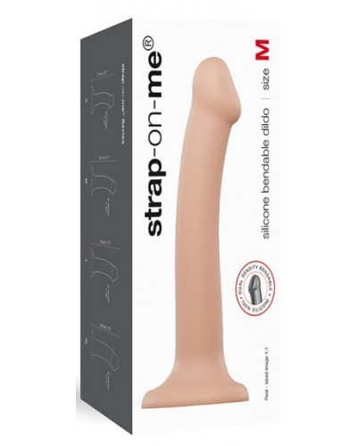 Gode Strap-On-Me Bendable M 16 x 4cm pas cher