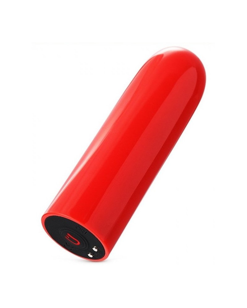 Oeuf Vibrant Rumba 8.8 x 2.7cm Rouge pas cher