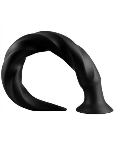 Gode Long Tail M 42 x 4.5cm Noir pas cher