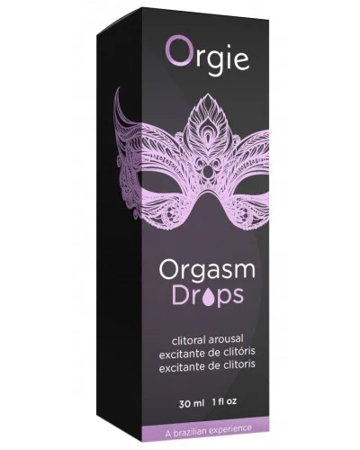 Gel stimulant pour Clitoris Orgasm Drops 30ml pas cher